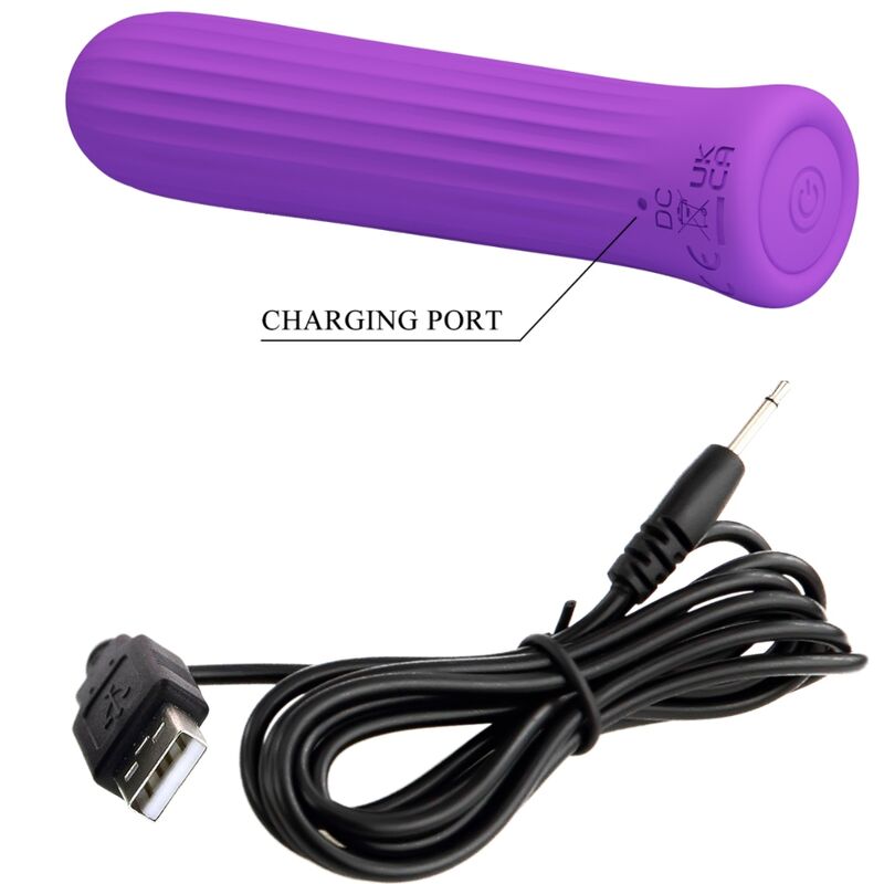 PRETTY LOVE - BLANCHE VIBRATEUR STIMULATEUR LILAS PRETTY LOVE HIGH GRADE