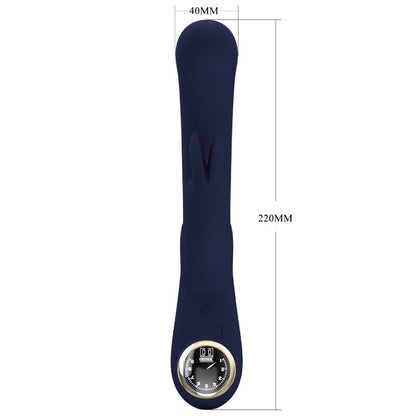 PRETTY LOVE - VIBRATEUR LAMAR LAPIN ET POINT G BLEU PRETTY LOVE LED