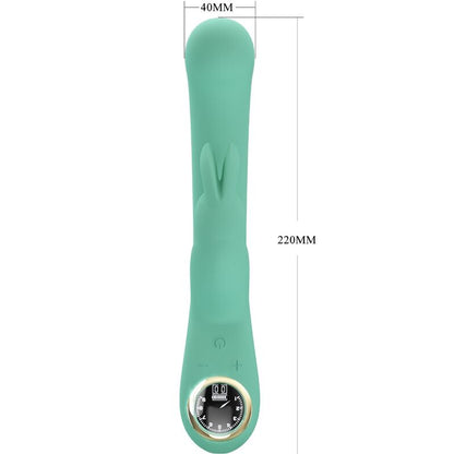 PRETTY LOVE - VIBRATEUR LAMAR LAPIN ET POINT G VERT PRETTY LOVE LED