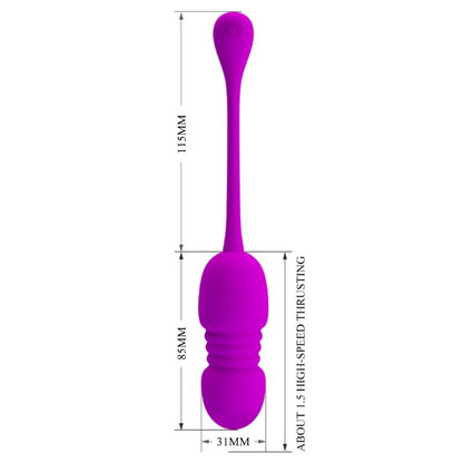 PRETTY LOVE - OEUF VIBRANT RECHARGEABLE CALLIE VIOLET PRETTY LOVE C-TYPE