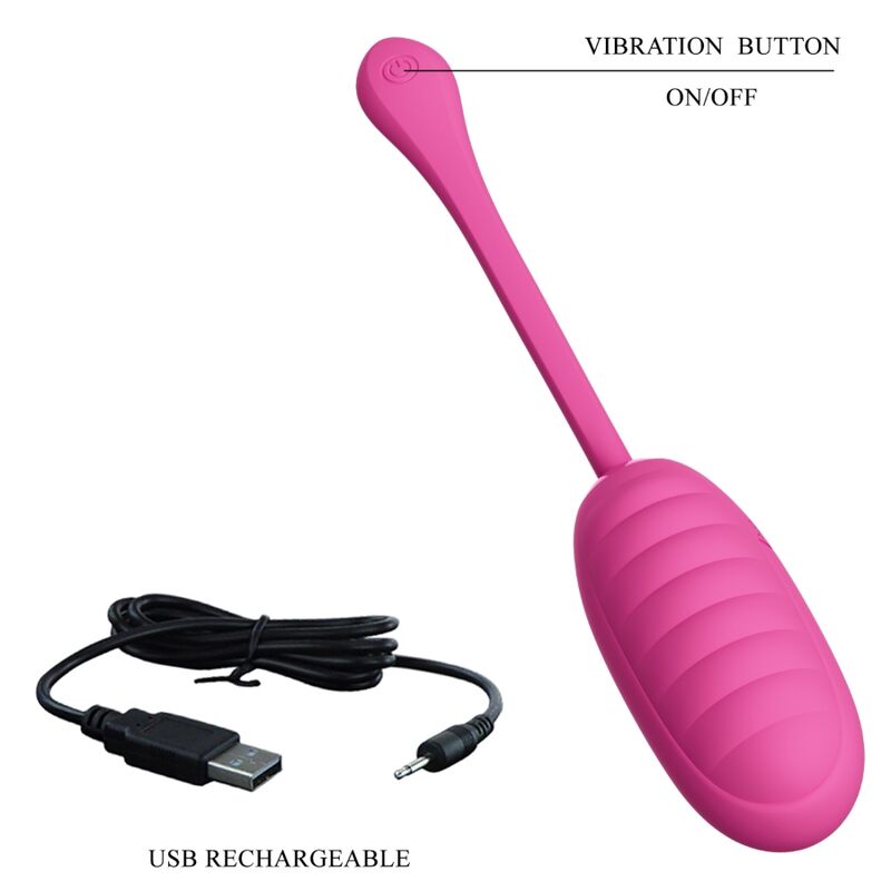 PRETTY LOVE - OEUF VIBRANT RECHARGEABLE CATALINA ROSE PRETTY LOVE SMART