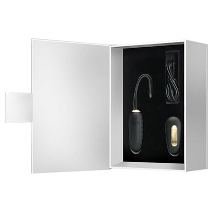 PRETTY LOVE - DOREEN OEUF VIBRANT RECHARGEABLE DE LUXE NOIR TÉLÉCOMMANDE PRETTY LOVE SMART