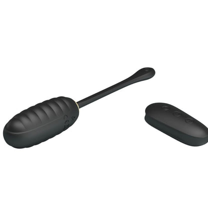PRETTY LOVE - DOREEN OEUF VIBRANT RECHARGEABLE DE LUXE NOIR TÉLÉCOMMANDE PRETTY LOVE SMART