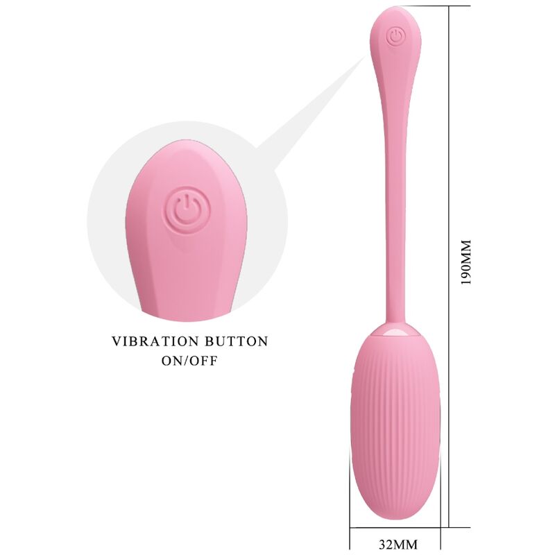PRETTY LOVE - OEUF VIBRANT RECHARGEABLE ROSE DOREEN PRETTY LOVE SMART