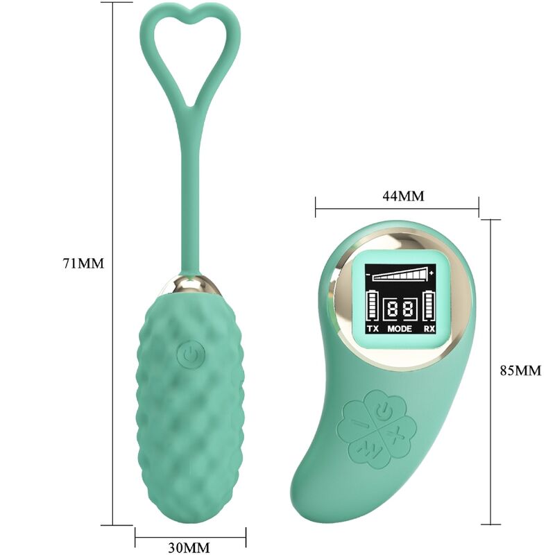 PRETTY LOVE - OEUF VIBRANT TÉLÉCOMMANDE VIVIAN GREEN PRETTY LOVE LED