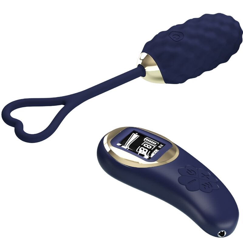 PRETTY LOVE - OEUF VIBRANT AVEC TÉLÉCOMMANDE VIVIAN BLUE PRETTY LOVE LED