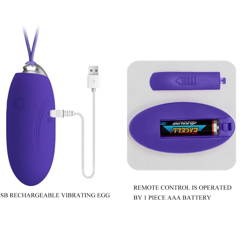 PRETTY LOVE - JENNY YOUTH VIOLATING EGG TÉLÉCOMMANDE VIOLET PRETTY LOVE YOUTH