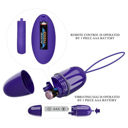 PRETTY LOVE - SELKIE YOUTH MINI OEUF VIBRANT TÉLÉCOMMANDE VIOLET PRETTY LOVE YOUTH