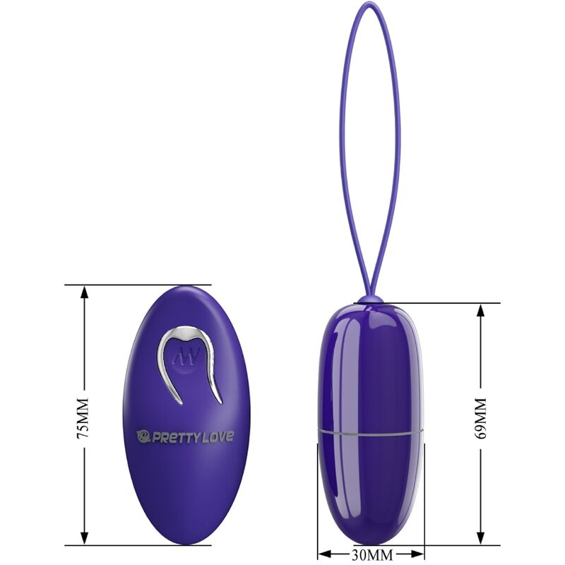 PRETTY LOVE - SELKIE YOUTH MINI OEUF VIBRANT TÉLÉCOMMANDE VIOLET PRETTY LOVE YOUTH
