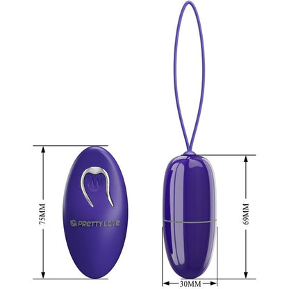 PRETTY LOVE - SELKIE YOUTH MINI OEUF VIBRANT TÉLÉCOMMANDE VIOLET PRETTY LOVE YOUTH