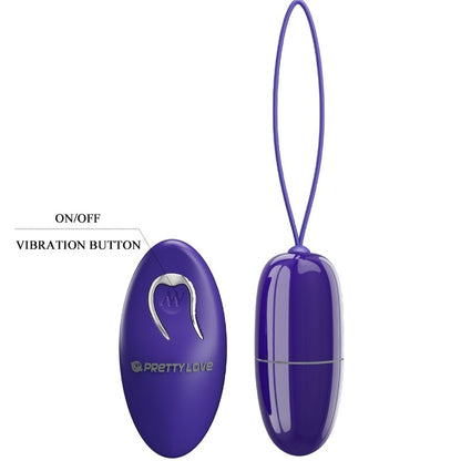 PRETTY LOVE - SELKIE YOUTH MINI OEUF VIBRANT TÉLÉCOMMANDE VIOLET PRETTY LOVE YOUTH
