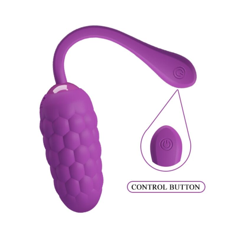 PRETTY LOVE - OEUF VIBRANT  TEXTURE MARINE RECHARGEABLE VIOLET PRETTY LOVE SMART