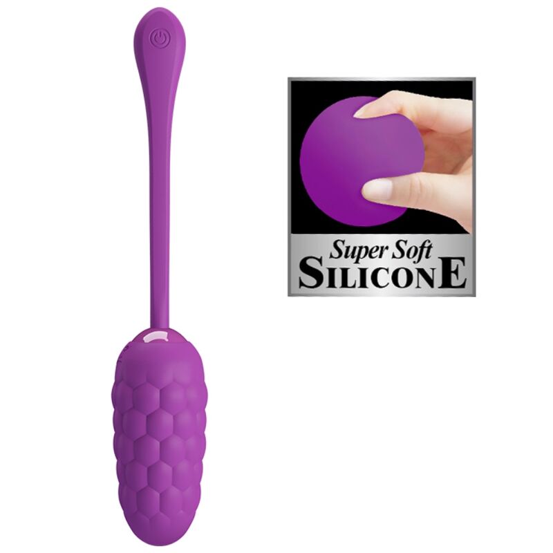 PRETTY LOVE - OEUF VIBRANT  TEXTURE MARINE RECHARGEABLE VIOLET PRETTY LOVE SMART