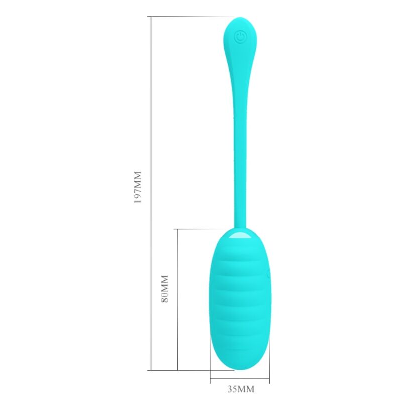 PRETTY LOVE - KIRK OEUF VIBRANT RECHARGEABLE VERT CLAIR PRETTY LOVE SMART