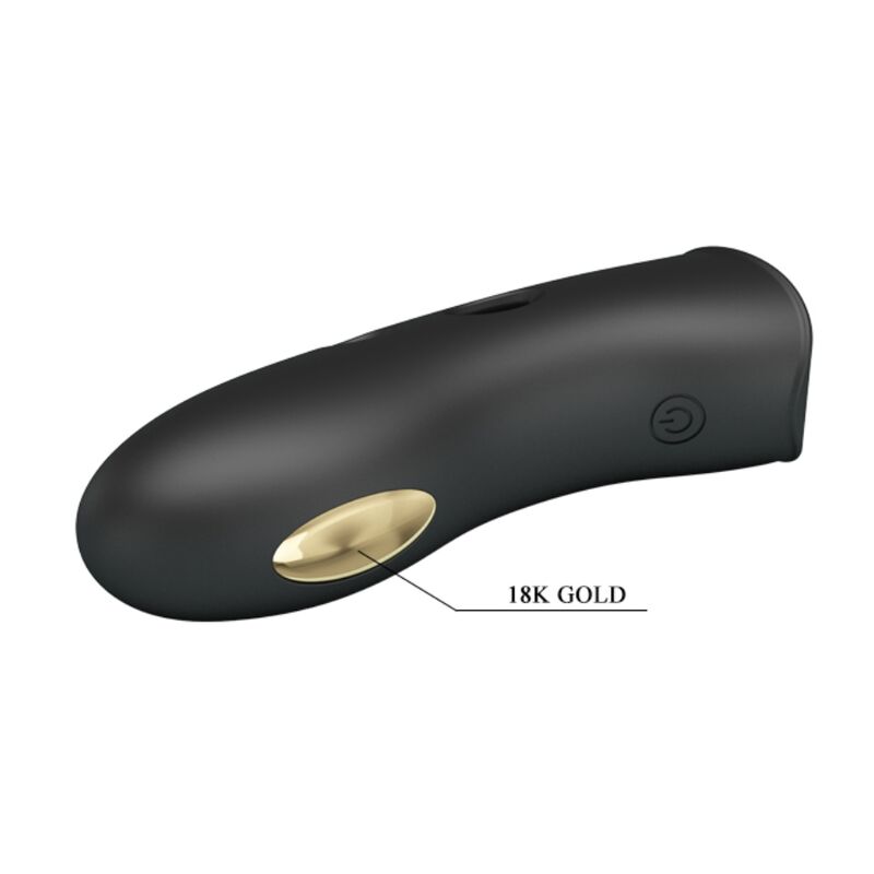 PRETTY LOVE - COUVRE-DOIGTS ÉLECTRO-STIMULATEUR MARICO NOIR PRETTY LOVE MALE