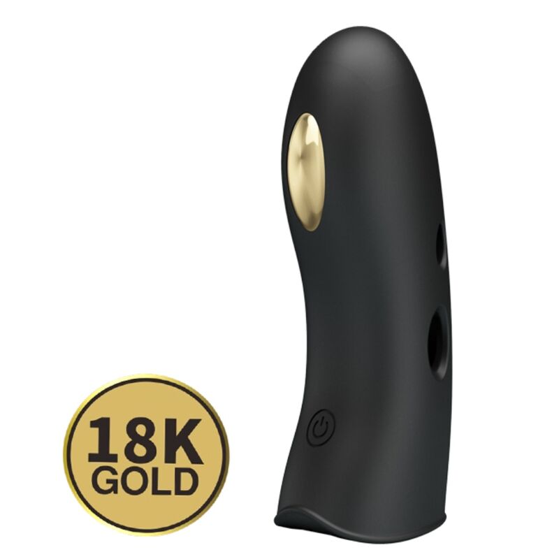 PRETTY LOVE - COUVRE-DOIGTS ÉLECTRO-STIMULATEUR MARICO NOIR PRETTY LOVE MALE