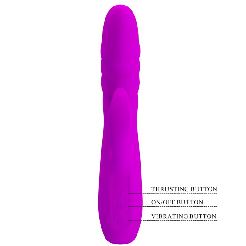 PRETTY LOVE - VIBRATEUR LAPIN RECHARGEABLE MELANIE VIOLET PRETTY LOVE PARTY UP