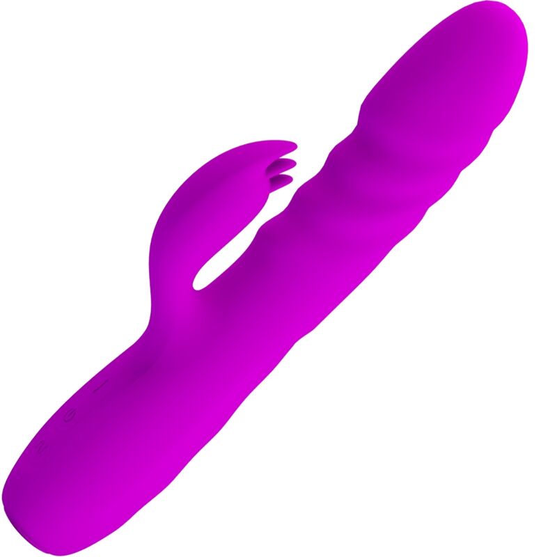 PRETTY LOVE - VIBRATEUR LAPIN RECHARGEABLE MELANIE VIOLET PRETTY LOVE PARTY UP