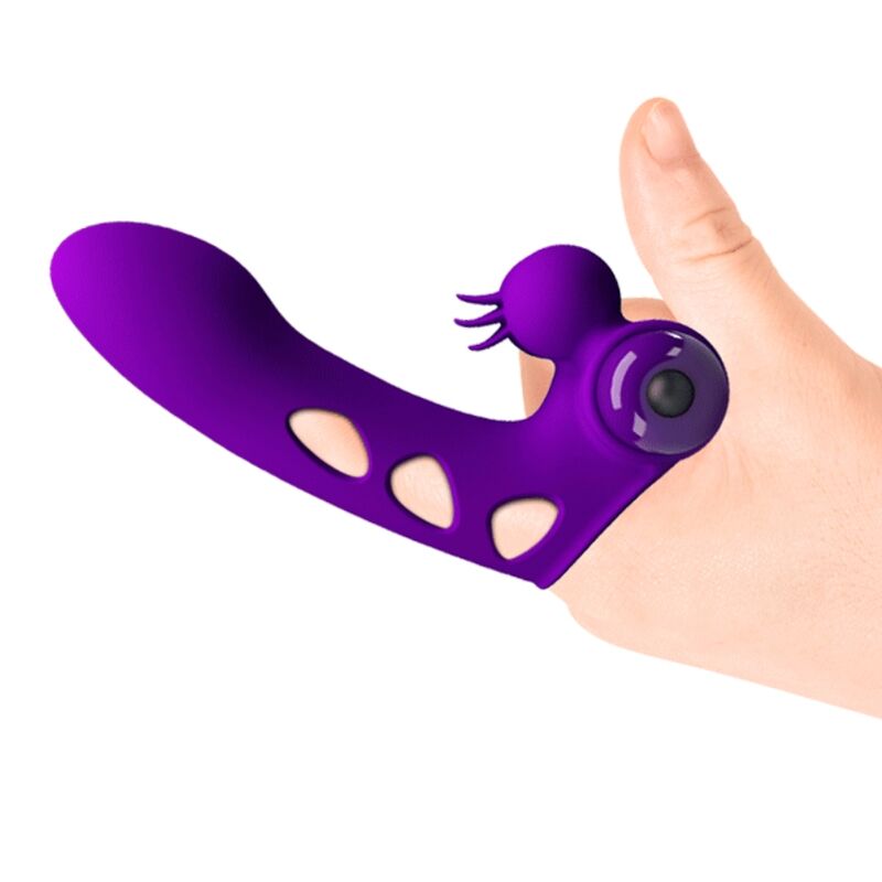 PRETTY LOVE - COUVERCLE DE DOIGT VIBRATEUR ORLANDO VIOLET PRETTY LOVE PARTY UP