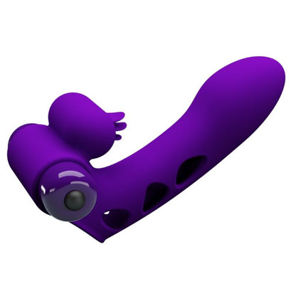 PRETTY LOVE - COUVERCLE DE DOIGT VIBRATEUR ORLANDO VIOLET PRETTY LOVE PARTY UP