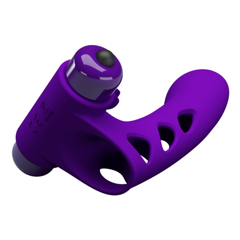 PRETTY LOVE - COUVERCLE DE DOIGT VIBRATEUR ORLANDO VIOLET PRETTY LOVE PARTY UP