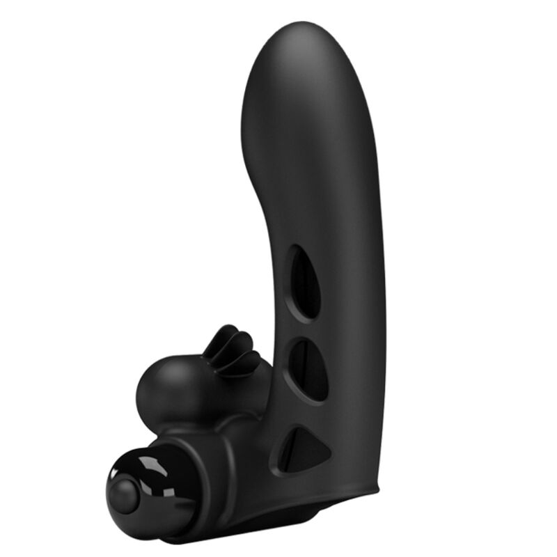 PRETTY LOVE - COUVERCLE DE DOIGT VIBRATEUR ORLANDO NOIR PRETTY LOVE MALE