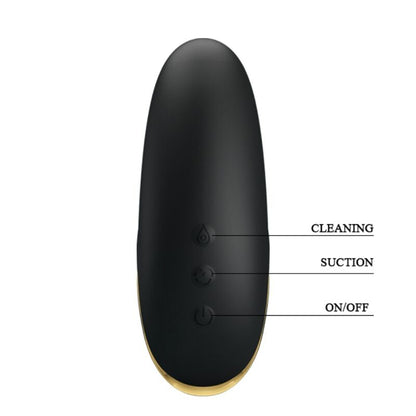 PRETTY LOVE - MASSEUR À ASPIRATION RECHARGEABLE DE LUXE NOIR PRETTY LOVE C-TYPE