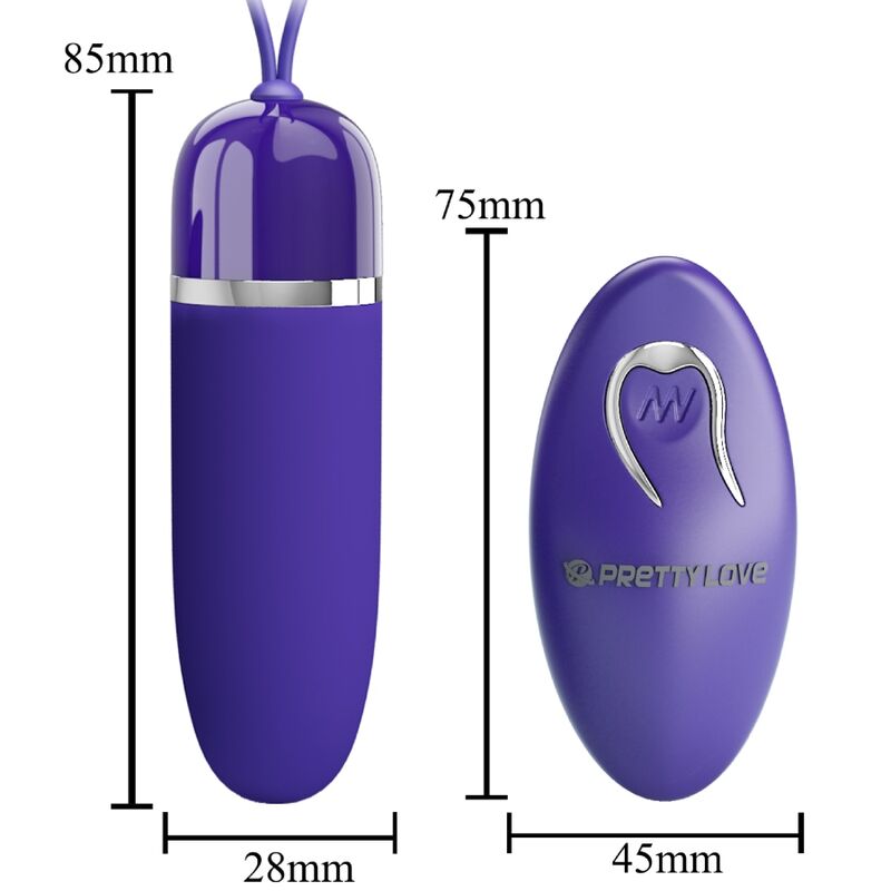 PRETTY LOVE - MINI BALLE VIBRANTE DARLENE YOUTH VIOLET PRETTY LOVE YOUTH