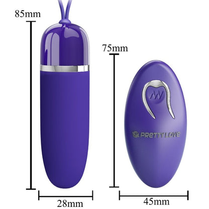 PRETTY LOVE - MINI BALLE VIBRANTE DARLENE YOUTH VIOLET PRETTY LOVE YOUTH