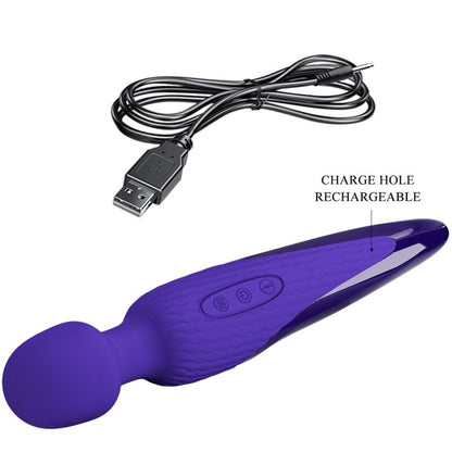 PRETTY LOVE - ANTONY YOUTH WAND VIBRATEUR VIOLETTE EFFET CHALEUR PRETTY LOVE YOUTH