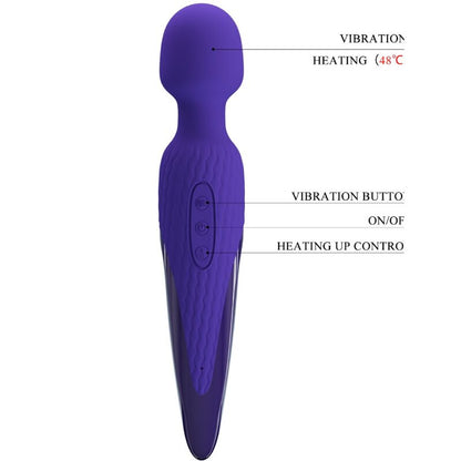 PRETTY LOVE - ANTONY YOUTH WAND VIBRATEUR VIOLETTE EFFET CHALEUR PRETTY LOVE YOUTH