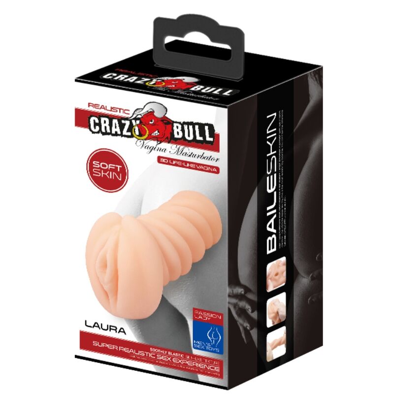 CRAZY BULL - MASTURBATEUR VAGIN PORTABLE CRAZY BULL