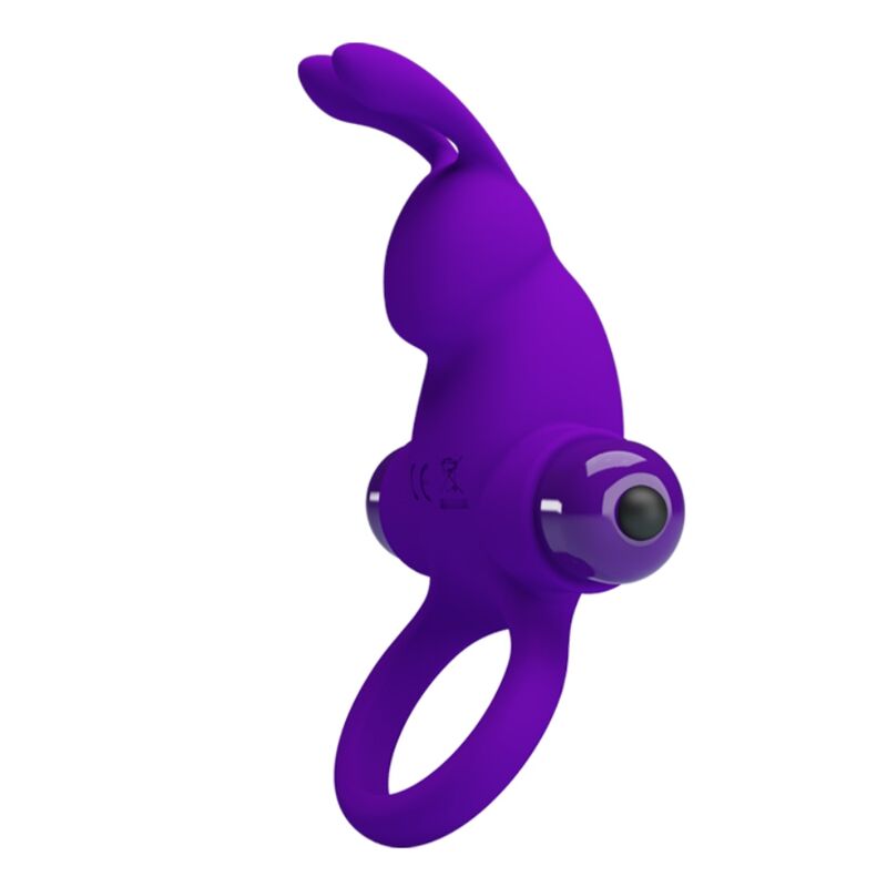 PRETTY LOVE - ANNEAU VIBRATEUR I RABBIT POUR PÉNIS VIOLET PRETTY LOVE MALE