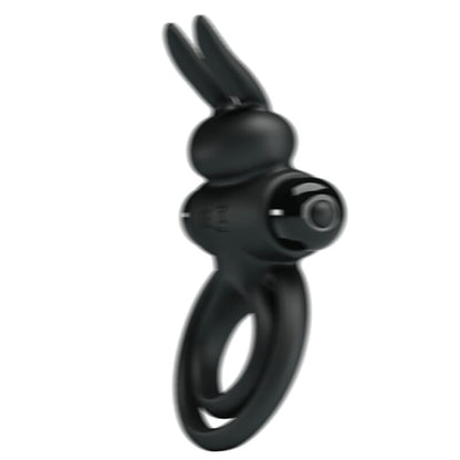 PRETTY LOVE - ANNEAU DE LAPIN VIBRATOR III POUR PÉNIS NOIR PRETTY LOVE PARTY UP
