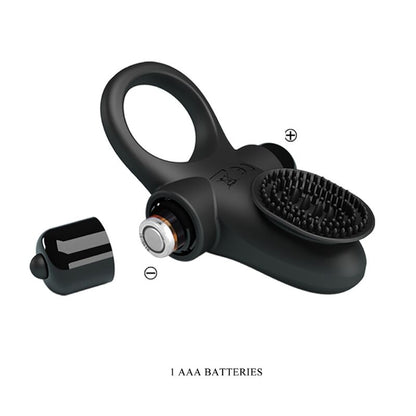 PRETTY LOVE - VIBRATOR RING II POUR LE PÉNIS NOIR PRETTY LOVE MALE