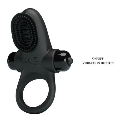 PRETTY LOVE - VIBRATOR RING II POUR LE PÉNIS NOIR PRETTY LOVE MALE