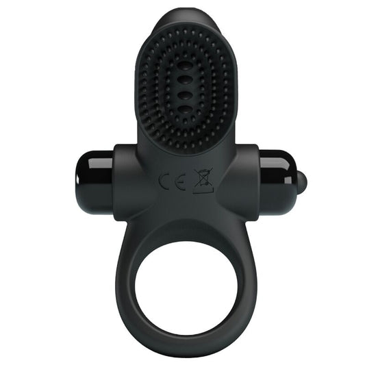 PRETTY LOVE - VIBRATOR RING II POUR LE PÉNIS NOIR PRETTY LOVE MALE