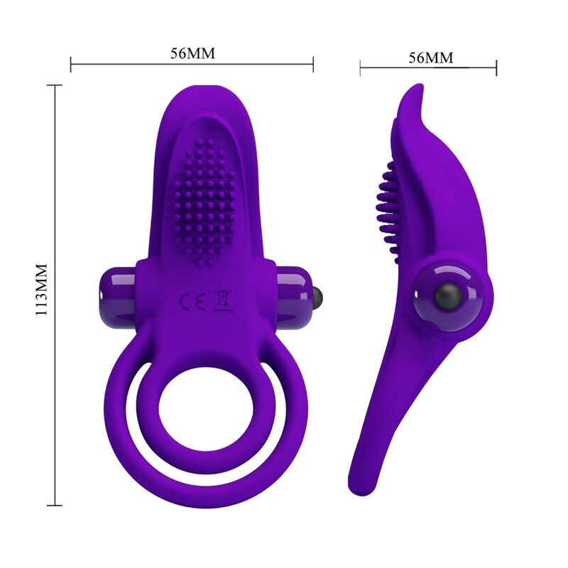 PRETTY LOVE - ANNEAU PÉNIS VIBRANT VIOLET PRETTY LOVE MALE