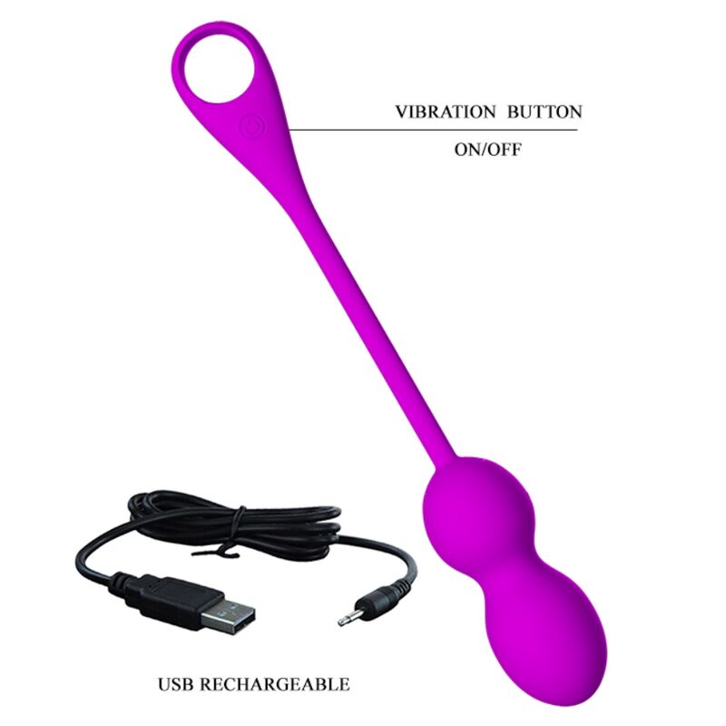 PRETTY LOVE - BALLES VIBRANTES RECHARGEABLES ELVIRA VIOLET PRETTY LOVE SMART