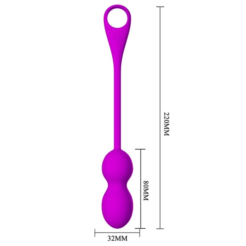 PRETTY LOVE - BALLES VIBRANTES RECHARGEABLES ELVIRA VIOLET PRETTY LOVE SMART