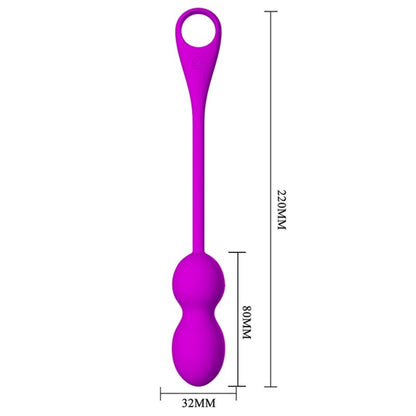 PRETTY LOVE - BALLES VIBRANTES RECHARGEABLES ELVIRA VIOLET PRETTY LOVE SMART