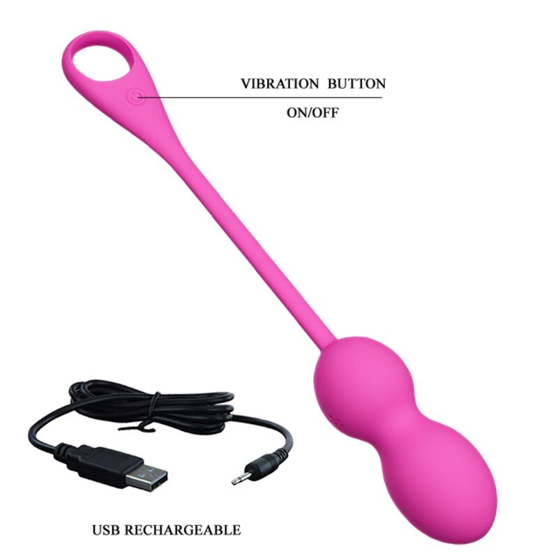 PRETTY LOVE - BALLES VIBRANTES RECHARGEABLES ELVIRA ROSE PRETTY LOVE SMART