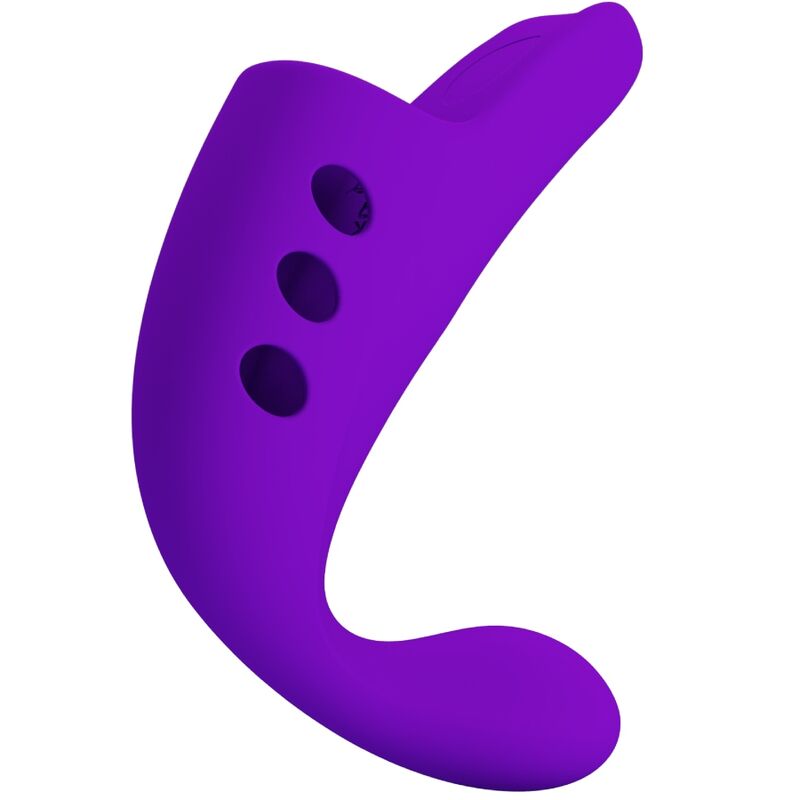 PRETTY LOVE - VIBRATEUR  DOIGT RECHARGEABLE GORGON VIOLET PRETTY LOVE SMART