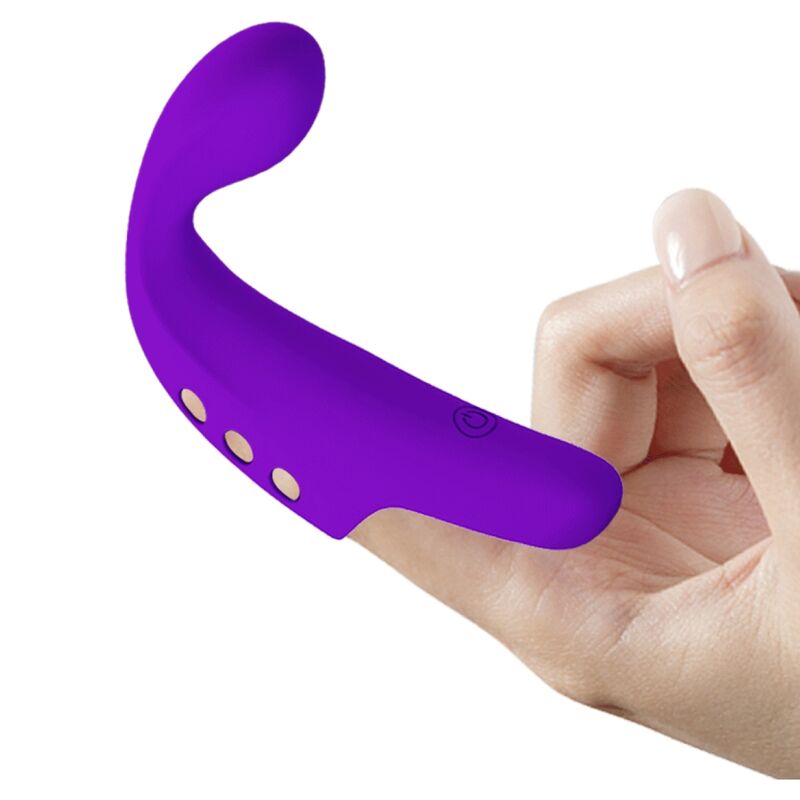 PRETTY LOVE - VIBRATEUR  DOIGT RECHARGEABLE GORGON VIOLET PRETTY LOVE SMART