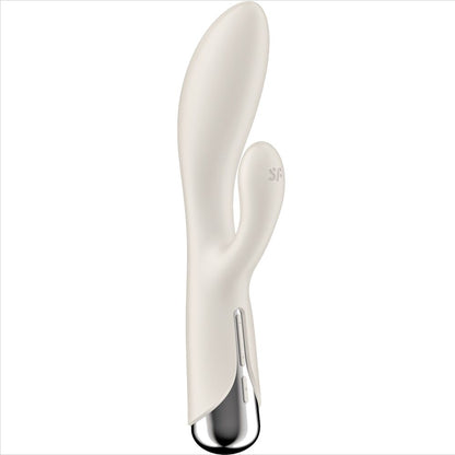 SATISFYER - SPINNING RABBIT 1 CLITORIS ET STIMULATION DU POINT G BEIGE SATISFYER VIBRATOR