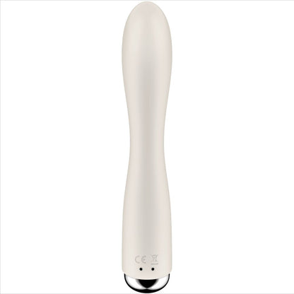 SATISFYER - SPINNING RABBIT 1 CLITORIS ET STIMULATION DU POINT G BEIGE SATISFYER VIBRATOR