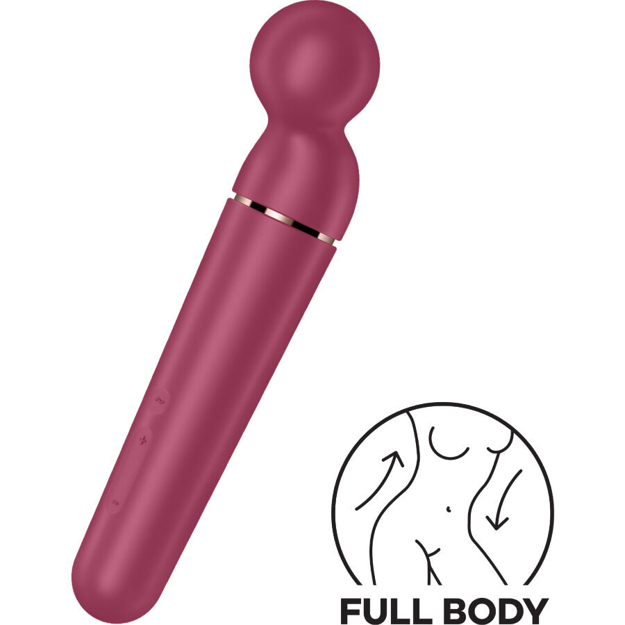 SATISFYER - PLANET WAND-ER VIBRATEUR MASSAGER BERRY SATISFYER WAND