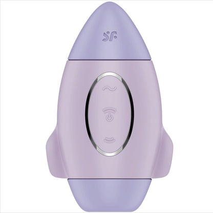 SATISFYER - MISSION CONTROL PETIT VIBRATEUR  DOUBLE IMPULSION LILAS SATISFYER VIBRATOR