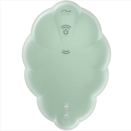 SATISFYER - VIBRATEUR CLOUD DANCER VERT AIR PULSE SATISFYER AIR PULSE