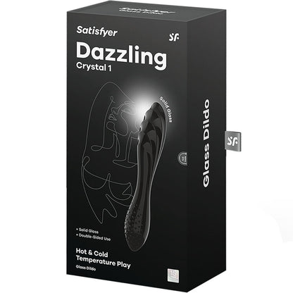 SATISFYER - NOIR CRISTAL ÉBLOUISSANT SATISFYER CRYSTAL